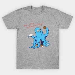 Octoboy Eats Cake T-Shirt